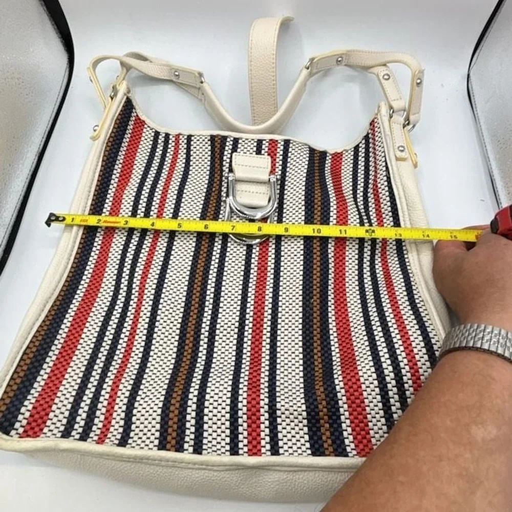 Sam Edelman Meryl Striped Woven Hobo Bag